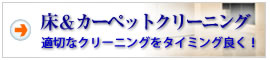 床&カーペット清掃 適切なクリーニングをタイミング良く！